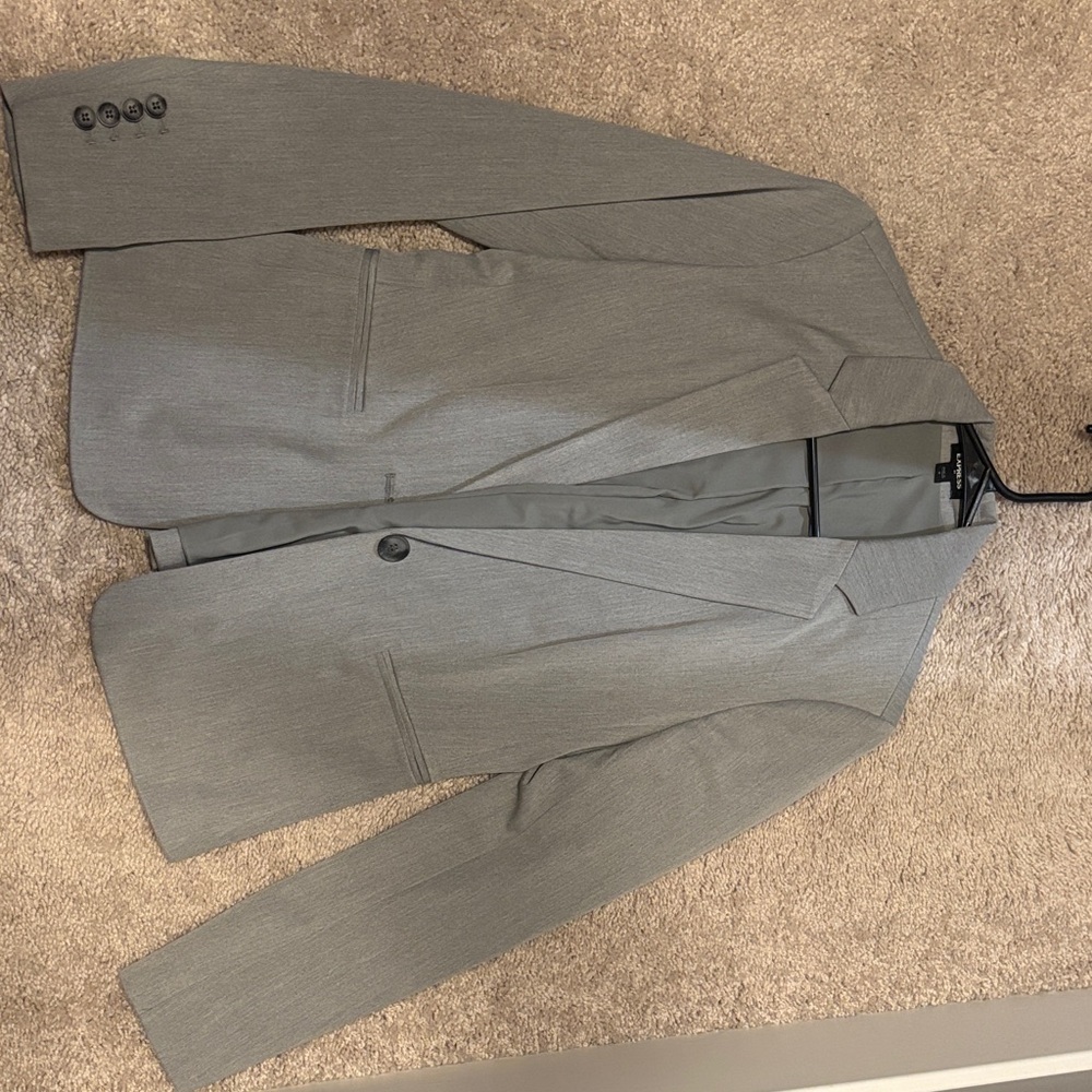 Express Gray Women's Blazer